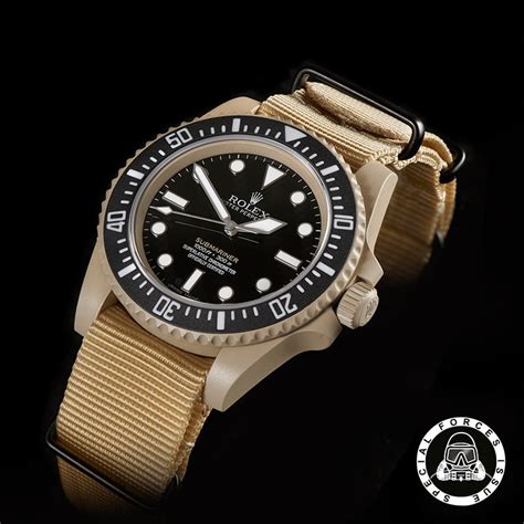 cinturino rolex submariner militare|rolex submariner military edition.